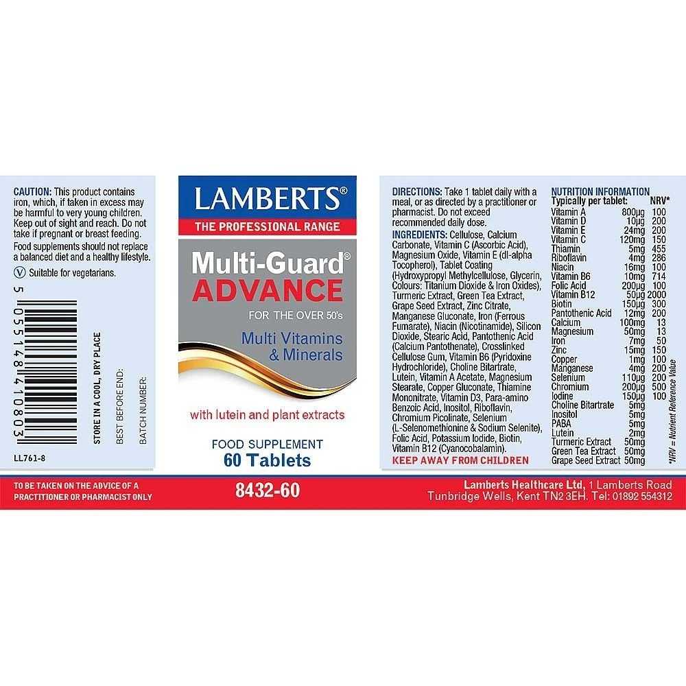 Lamberts Multi-Guard Advance Tabs 60 4 Lamberts Multi-Guard Advance Tabs 60 - Image 2
