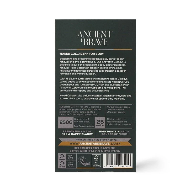 Ancient + Brave Naked Collagyn 250g 4 Ancient + Brave Naked Collagyn 250g - Image 2