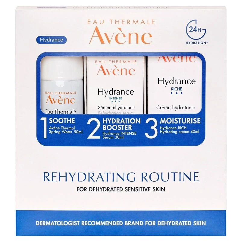 Avène Avene Hydrance Rehydrating Routine Kit 3 Avène Avene Hydrance Rehydrating Routine Kit