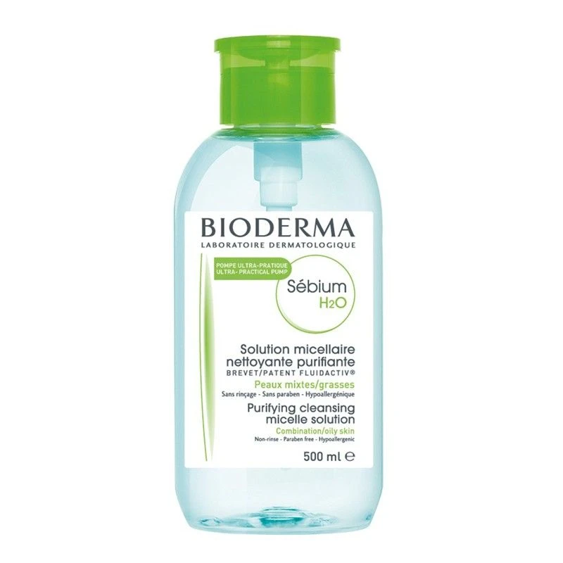 Bioderma Sebium H2O Reverse Pump 500ml 3 Bioderma Sebium H2O Reverse Pump 500ml