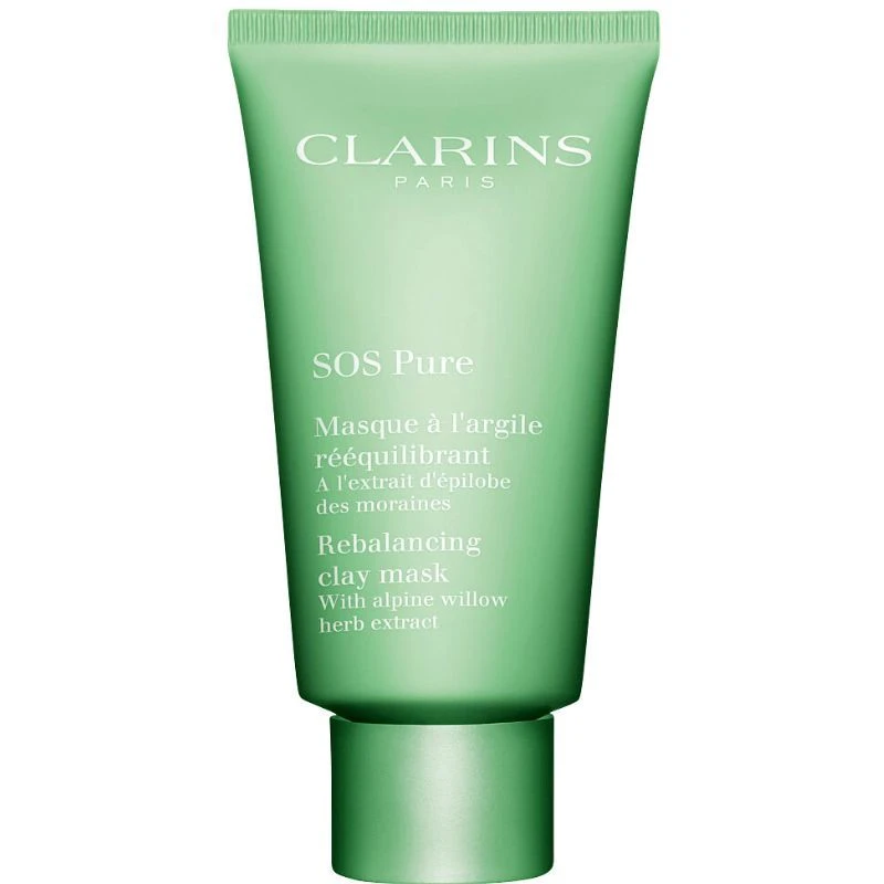 Clarins SOS Pure Rebalancing Clay Mask 75ml 3 Clarins SOS Pure Rebalancing Clay Mask 75ml