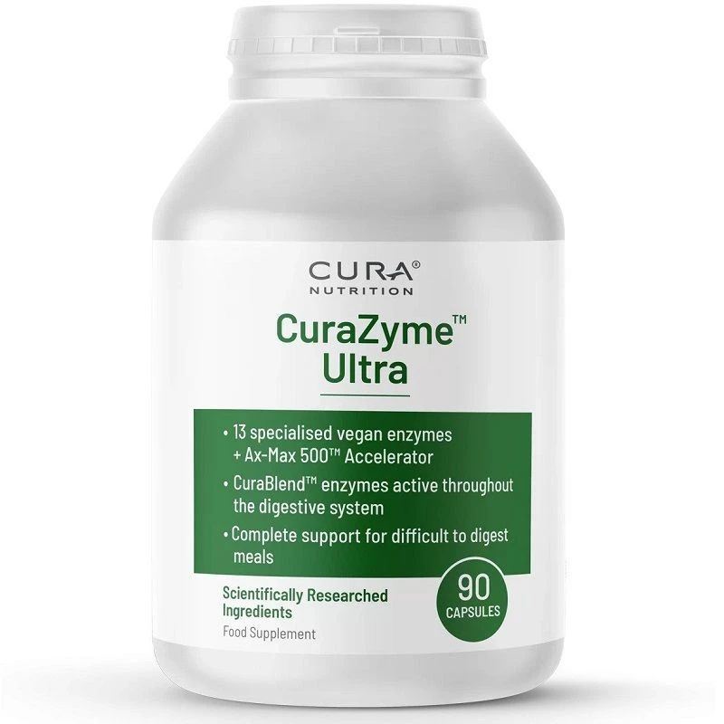Cura Nutrition CuraZyme Ultra Capsules 90 3 Cura Nutrition CuraZyme Ultra Capsules 90