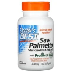 Doctor's Best Saw Palmetto Standardized Extract 320mg Softgels 180