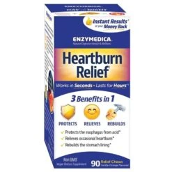 Enzymedica Heartburn Relief Chewables 90