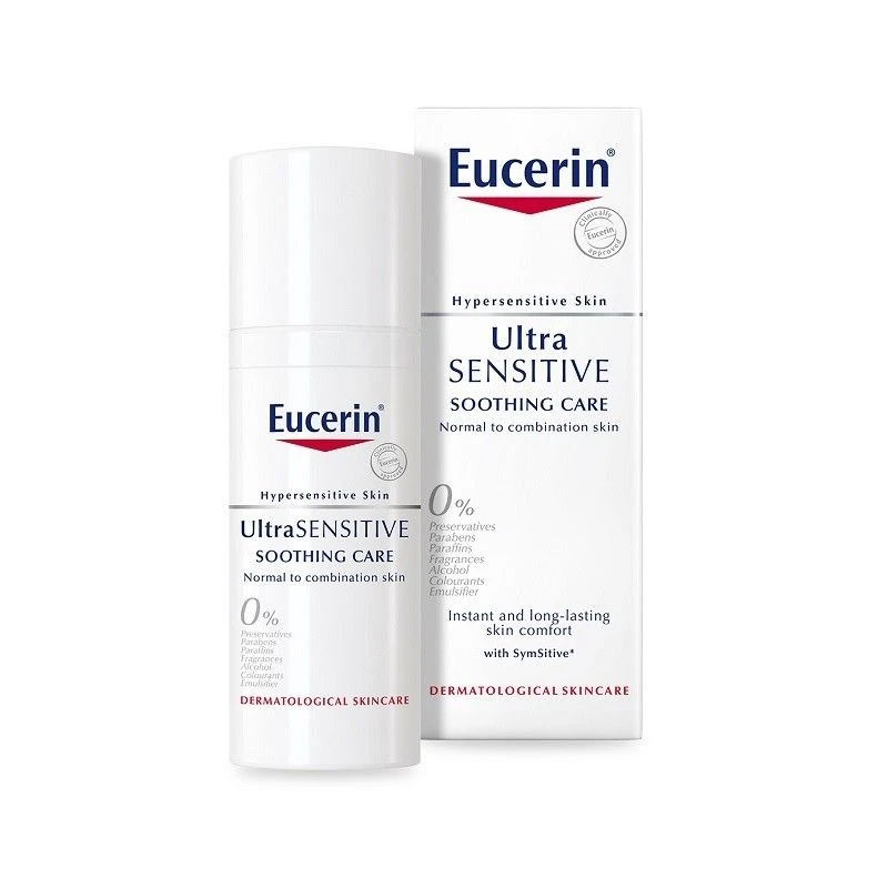 Eucerin Ultra Sensitive Soothing Care Cream Normal/Combination 50ml 3 Eucerin Ultra Sensitive Soothing Care Cream Normal/Combination 50ml