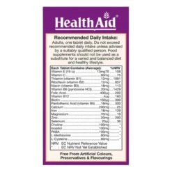 HealthAid HairSkiNail Formula Tablets 30 -Care Product Store healthaid hairskinails nutrition