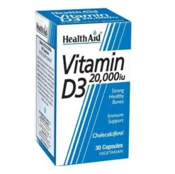 Health Aid Vitamin D3 20 000 Iu Capsules 30