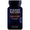 Higher Nature Nails & Hair Vegetable Capsules 120 -Care Product Store higher nature nail and hair 120