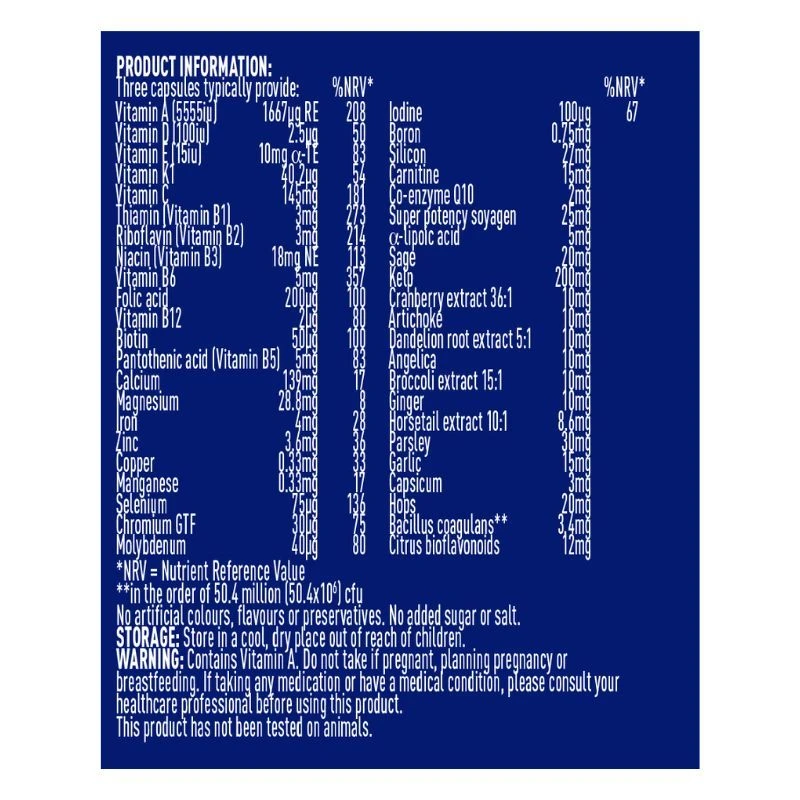 Higher Nature True Food Wise Woman Vegicaps 180 4 Higher Nature True Food Wise Woman Vegicaps 180 - Image 2