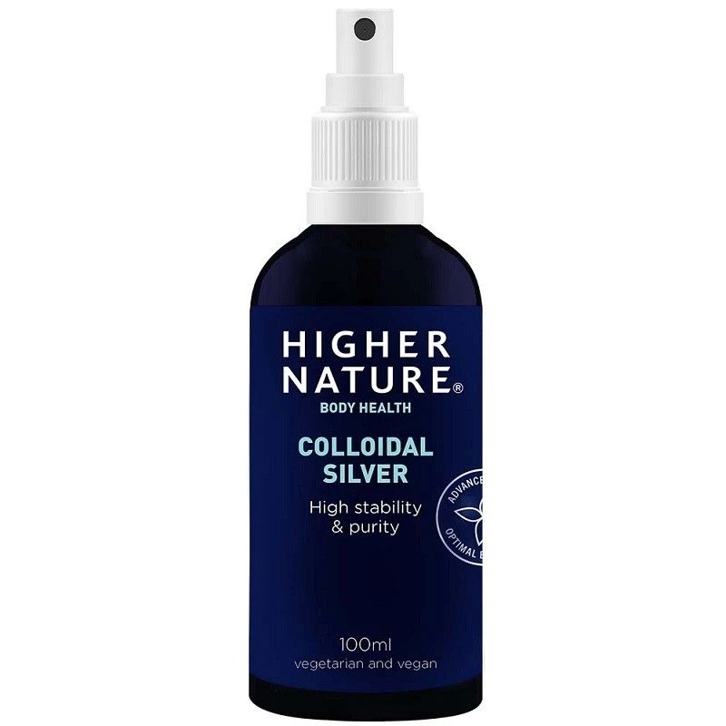 Higher Nature Colloidal Silver Solution 100ml 3 Higher Nature Colloidal Silver Solution 100ml