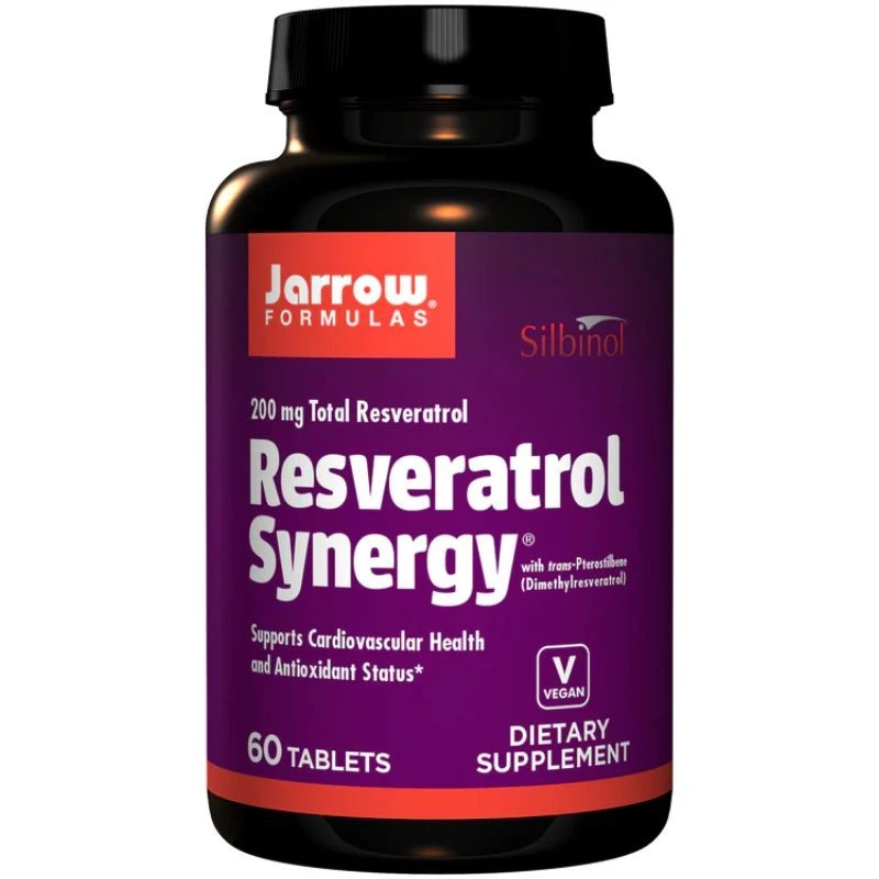 Jarrow Formulas Resveratrol Synergy Tabs 60 3 Jarrow Formulas Resveratrol Synergy Tabs 60