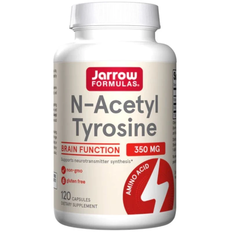 Jarrow Formulas N-Acetyl Tyrosine 350mg Caps 120 3 Jarrow Formulas N-Acetyl Tyrosine 350mg Caps 120
