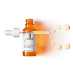 La Roche-Posay Vitamin C10 Anti-Wrinkle Renovating Serum 30ml -Care Product Store la roche posay pure vitamin c 10 serum 30ml texture