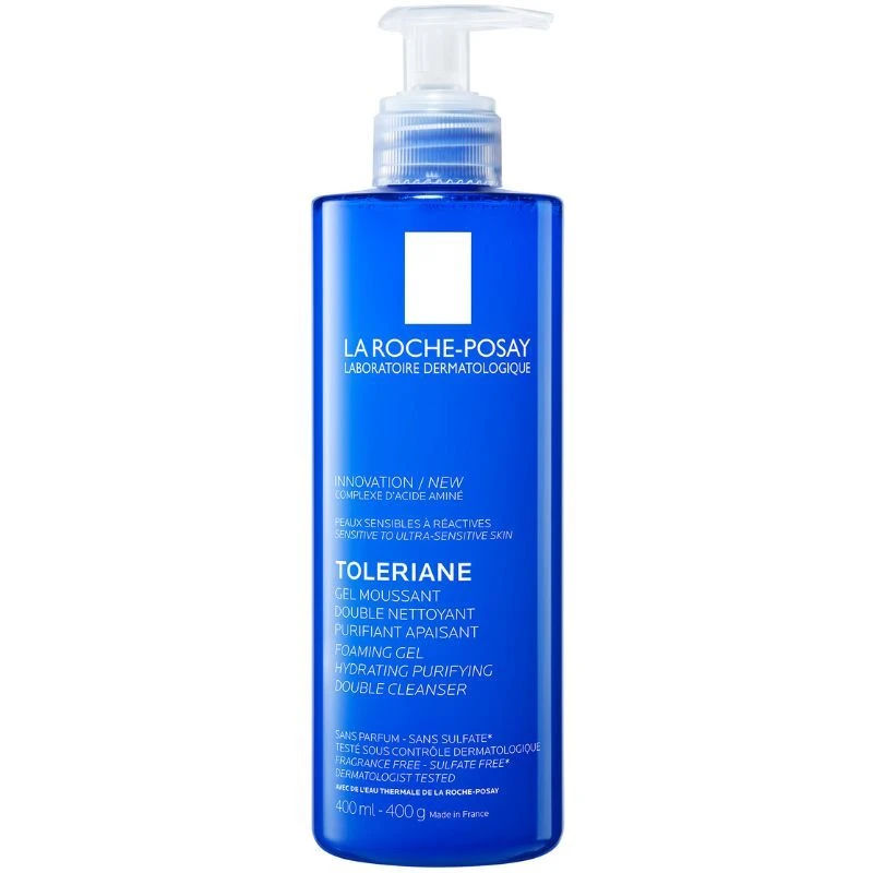 La Roche-Posay Toleriane Foam-in-Gel Double Cleanser 400ml 3 La Roche-Posay Toleriane Foam-in-Gel Double Cleanser 400ml