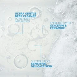 La Roche-Posay Toleriane Foam-in-Gel Double Cleanser 400ml 10 La Roche-Posay Toleriane Foam-in-Gel Double Cleanser 400ml -Care Product Store la roche posay toleriane foaming gel cleanser sensitive skin benefits