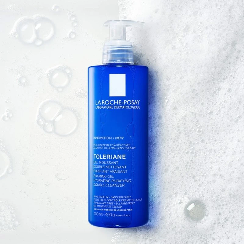 La Roche-Posay Toleriane Foam-in-Gel Double Cleanser 400ml 5 La Roche-Posay Toleriane Foam-in-Gel Double Cleanser 400ml - Image 3