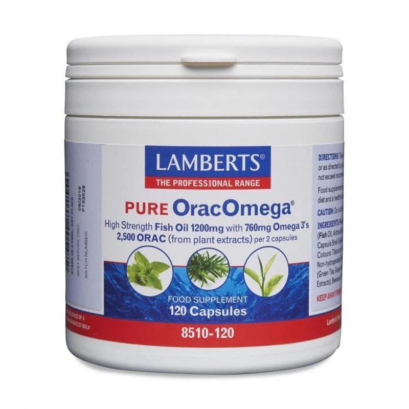 Lamberts OracOmega Capsules 120 3 Lamberts OracOmega Capsules 120