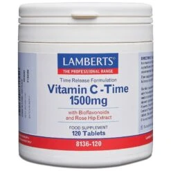 Lamberts Vitamin C 1500mg Time Release Tablets 120 -Care Product Store lamberts vitamin c 1500mg time release tablets 120