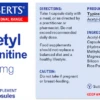 Lamberts Acetyl L-Carnitine 500mg Capsules 60 -Care Product Store lamberts acetyl l carnitine 500mg ingredients 1