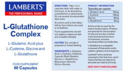 Lamberts L-Glutathione Complex Caps 60