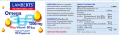 Lamberts Omega 3-6-9 Capsules 120