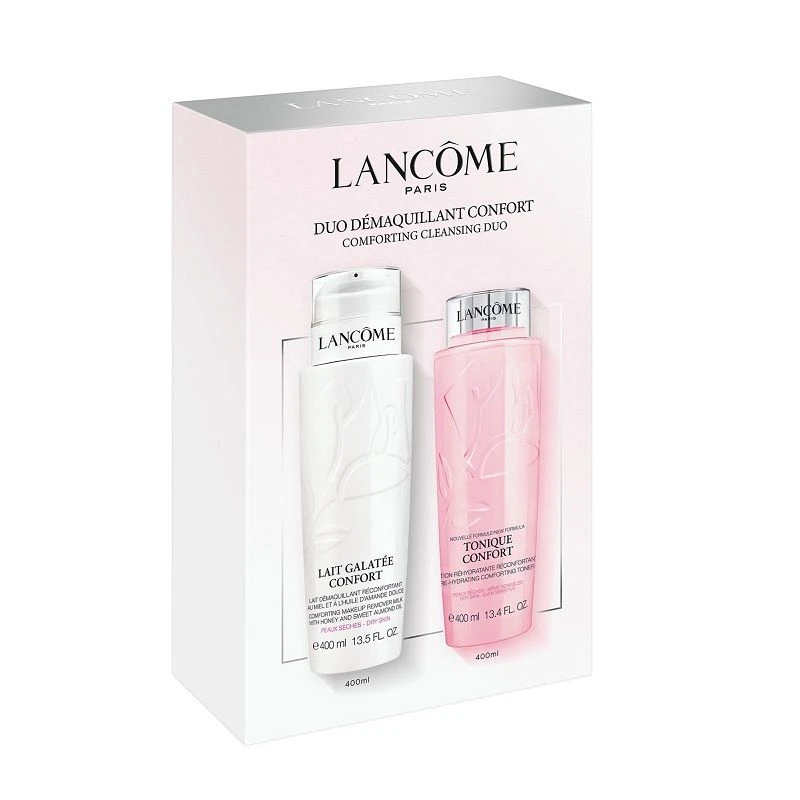 Lancome Duo Demaquillant Confort Cleansing Set 3 Lancome Duo Demaquillant Confort Cleansing Set