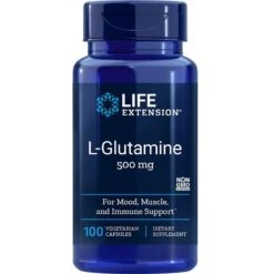 Life Extension L-Glutamine 500mg Vegicaps 100