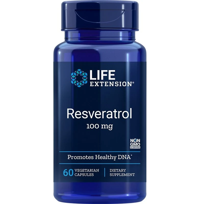 Life Extension Resveratrol 100mg Vegicaps 60 3 Life Extension Resveratrol 100mg Vegicaps 60