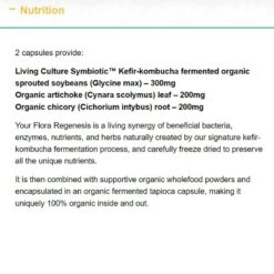 Living Nutrition Your Flora Regenesis Caps 60 -Care Product Store living nutrition your flora regenesis 60caps nutrition