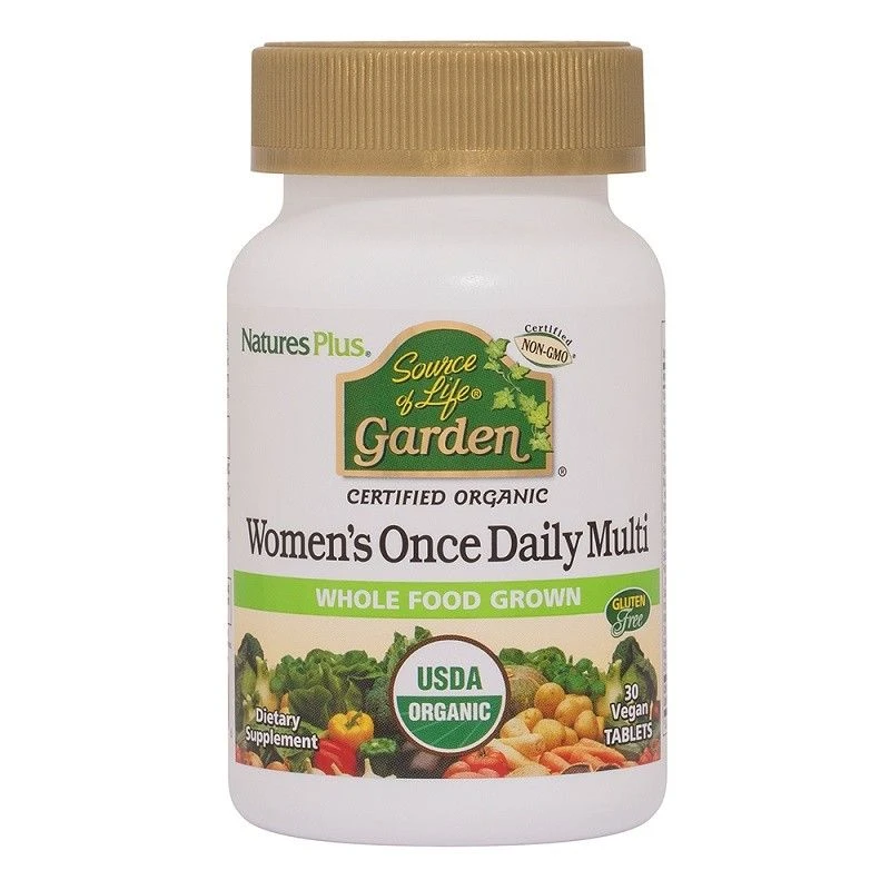 Nature's Plus Source Of Life Garden Organic Womens Daily Tabs 30 3 Nature's Plus Source Of Life Garden Organic Womens Daily Tabs 30