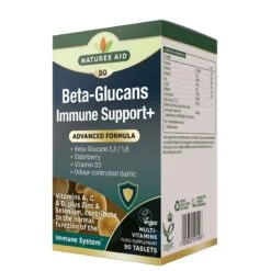 Nature's Aid Beta-Glucans Immune Support + Tablets 90