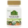 Nature's Plus Source Of Life Garden Vitamin D3 & K2 Capsules 60 -Care Product Store natures plus source of life garden vitd3 k2 60caps 1