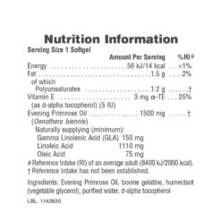 Nature's Plus Ultra Evening Primrose Oil 1,500mg Softgels 60 7 Nature's Plus Ultra Evening Primrose Oil 1,500mg Softgels 60 -Care Product Store natures plus ultra evening primrose oil 1500mg nutrition