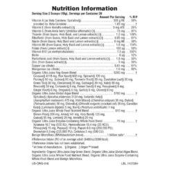 Nature's Plus Ultra Juice Organic Green Drink 300g -Care Product Store natures plus ultra juice organic green drink 300g nutrition min