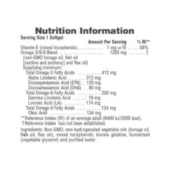 Nature's Plus Ultra Omega 3-6-9 1200mg Softgels 90 7 Nature's Plus Ultra Omega 3-6-9 1200mg Softgels 90 -Care Product Store natures plus ultra omega 3 6 9 1200mg 90softgels nutrition