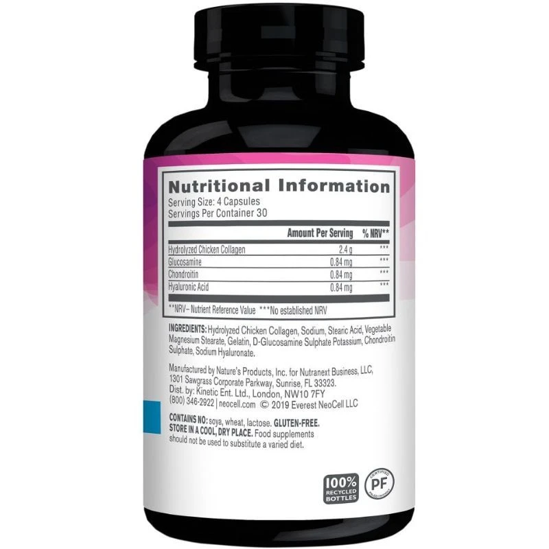 NeoCell NC Collagen 2 Joint Complex Capsules 120 4 NeoCell NC Collagen 2 Joint Complex Capsules 120 - Image 2