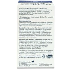 Optibac Everyday EXTRA Capsules 90 -Care Product Store optibac everyday extra 90 capsules ingredients