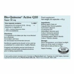 Pharma Nord Pharmanord Bio-Quinone Active Q10 Super 30mg Caps 60 5 Pharma Nord Pharmanord Bio-Quinone Active Q10 Super 30mg Caps 60 -Care Product Store pharmanord bio quinone active q10 super 30mg ingredients
