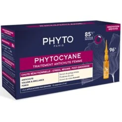 Phyto Phytocyane Reactional Treatment For Women 12x5ml