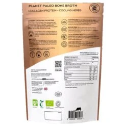 Planet Paleo Organic Bone Broth Collagen Protein Cooling Herbs 225g -Care Product Store planet paleo organic bone broth collagen protein cooling herbs 225g packaging