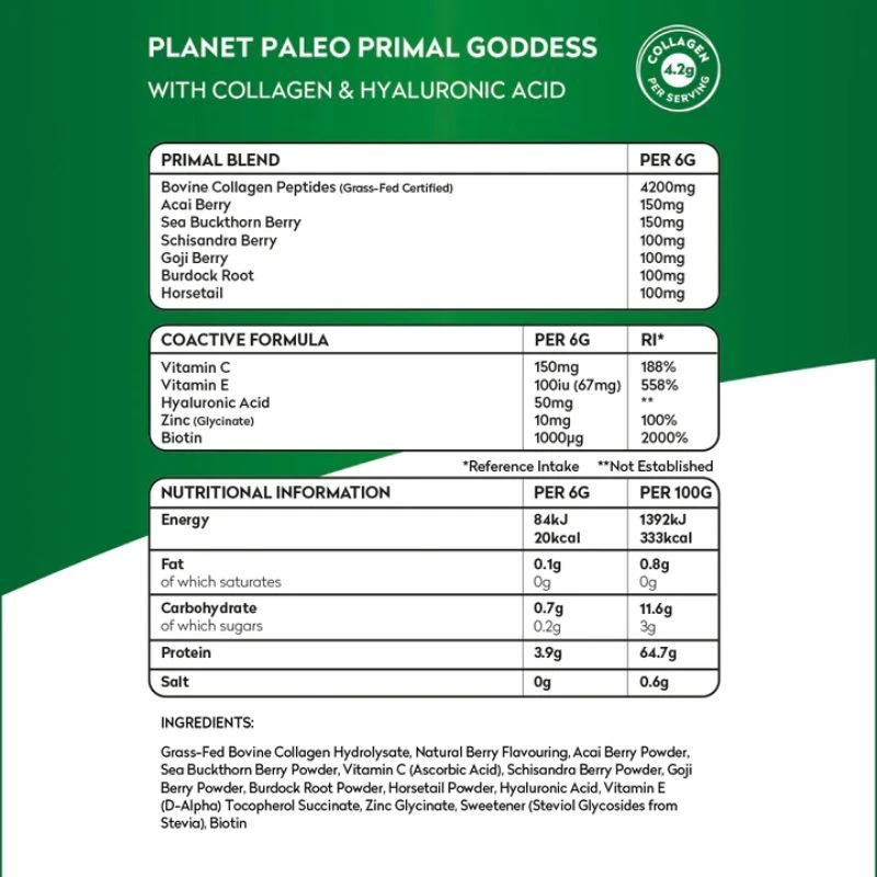 Planet Paleo Primal Goddess 210g 5 Planet Paleo Primal Goddess 210g - Image 3