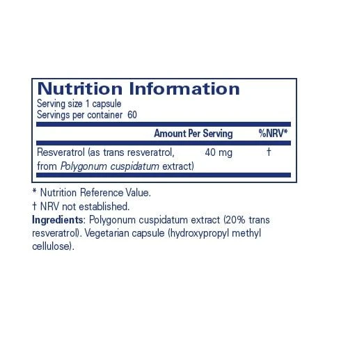Pure Encapsulations Resveratrol Capsules 60 4 Pure Encapsulations Resveratrol Capsules 60 - Image 2