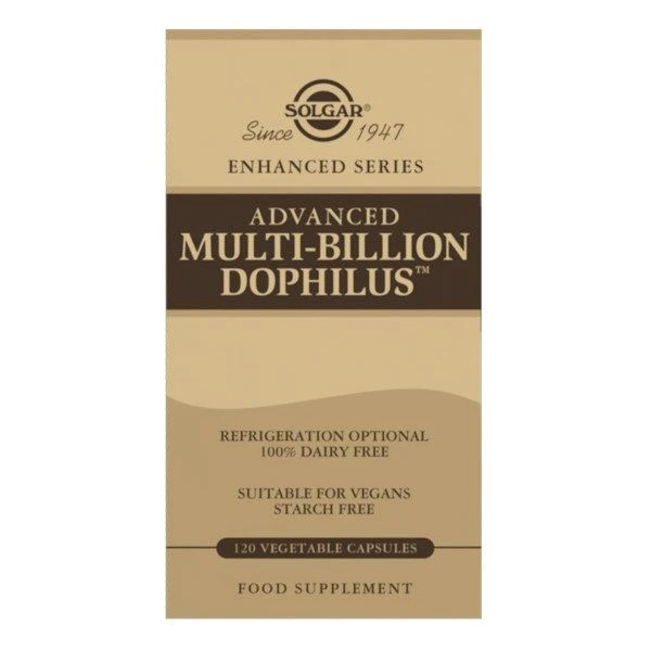 Solgar Advanced Multi-Billion Dophilus Vegicaps 120 4 Solgar Advanced Multi-Billion Dophilus Vegicaps 120 - Image 2
