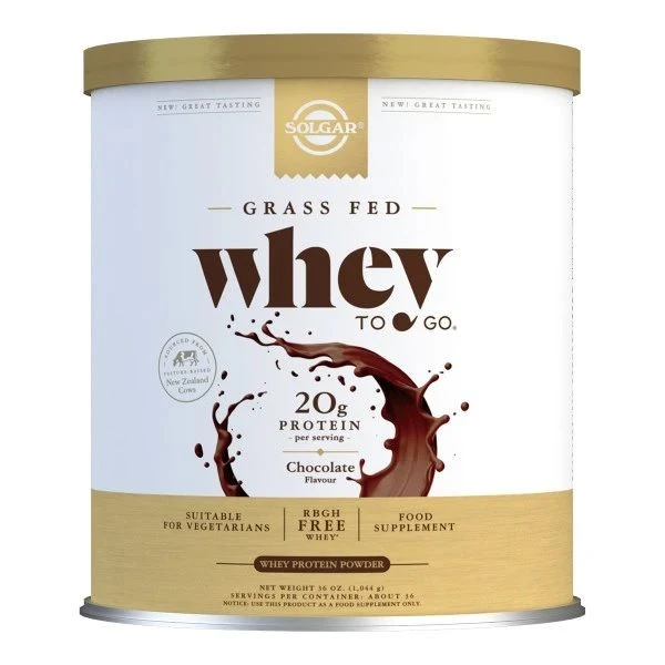 Solgar Whey To Go Protein Powder (Chocolate) 1044g 4 Solgar Whey To Go Protein Powder (Chocolate) 1044g - Image 2