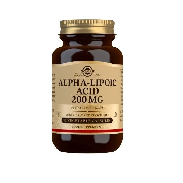 Solgar Alpha Lipoic Acid 200mg Vegicaps 50 3 Solgar Alpha Lipoic Acid 200mg Vegicaps 50