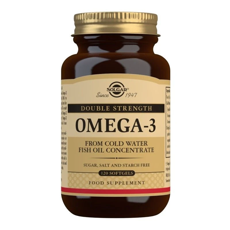 Solgar Omega-3 Double Strength Softgels 120 3 Solgar Omega-3 Double Strength Softgels 120