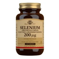 Solgar Selenium 200ug (Yeast Free) Tabs 250