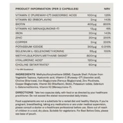 SOW Minerals Women's Hair, Skin & Nails Capsules 60 -Care Product Store sow minerals womens hair skin nails 60caps nutrition