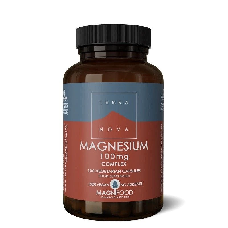Terranova Magnesium 100mg Complex Vegicaps 100 3 Terranova Magnesium 100mg Complex Vegicaps 100