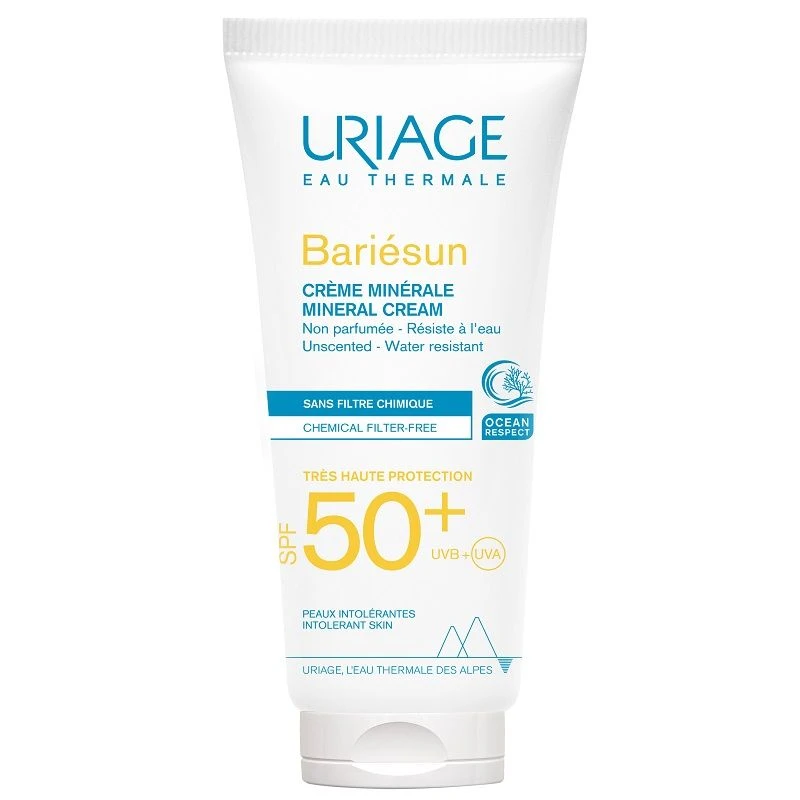 Uriage Bariesun SPF50+ Mineral Cream 100ml 3 Uriage Bariesun SPF50+ Mineral Cream 100ml